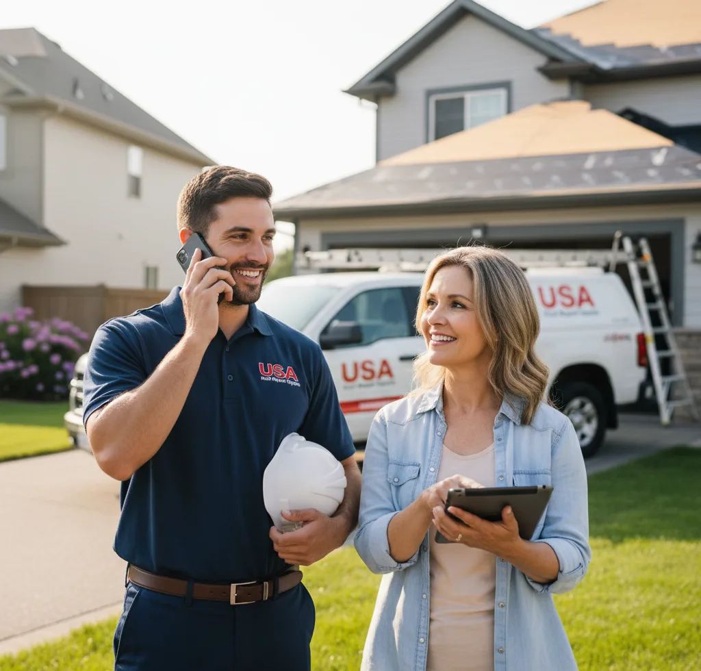 USA Roof Repair Experts customer support in Mill Spring